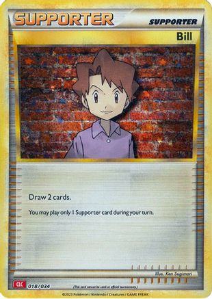 Trading Card Game Classic Bill (CLC) #018