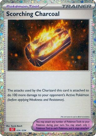 Trading Card Game Classic Scorching Charcoal #026