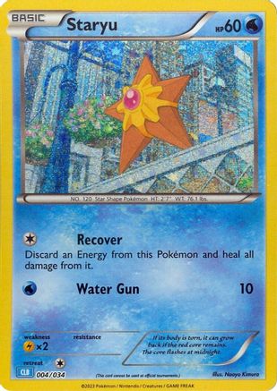 Trading Card Game Classic Staryu #004