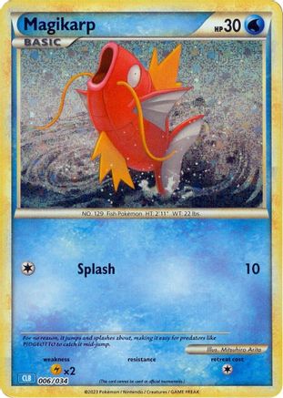 Trading Card Game Classic Magikarp #006