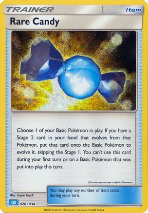Trading Card Game Classic Rare Candy (CLB) #026