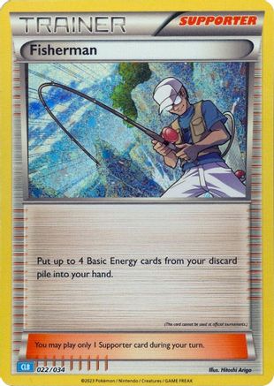 Trading Card Game Classic Fisherman #022