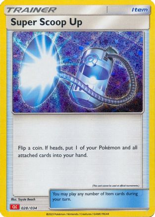 Trading Card Game Classic Super Scoop Up #028