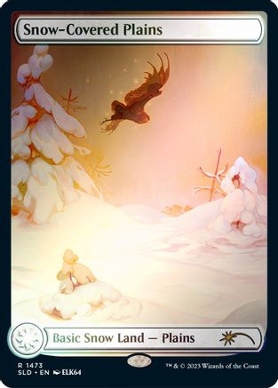 Snow-Covered Plains (1473) (Rainbow Foil)