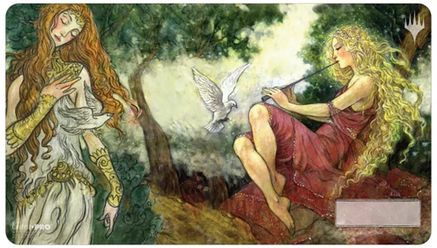 Rebecca Guay Extended Story Playmat - Elvish Piper - Ultra Pro Playmats ...