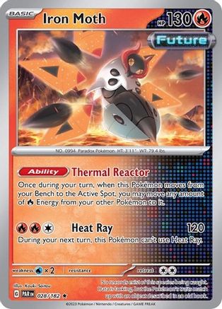 Deck Exclusives Iron Moth - 028/182 (Non-Holo) #028