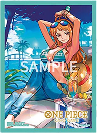 One Piece Card Game Official Sleeves: Assortment 4 - Nami (70-Pack