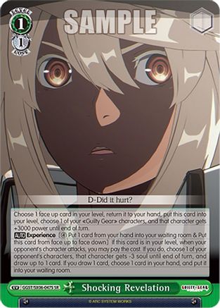 Shocking Revelation (SR) - Guilty Gear -Strive- - Weiss Schwarz