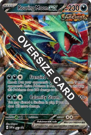 Roaring Moon ex - 067 - Jumbo Cards - Pokemon