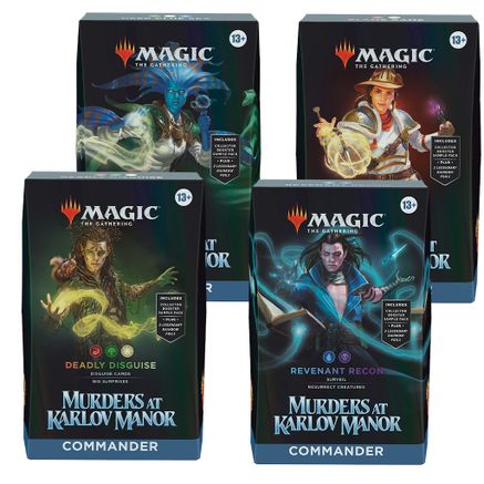 Murders at Karlov Manor Commander Deck Display