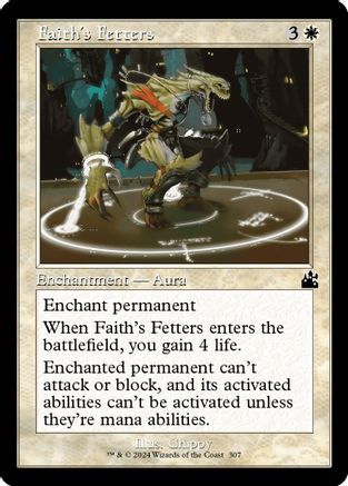 Faith's Fetters (Retro Frame)