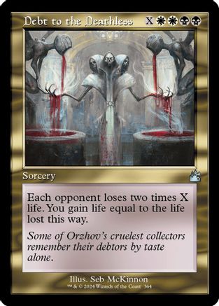 Debt to the Deathless (Retro Frame)