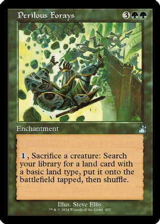 Perilous Forays (Retro Frame)