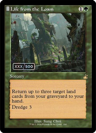 Life from the Loam (Retro Frame) (Serial Numbered)