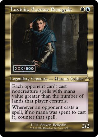 Lavinia, Azorius Renegade (Retro Frame) (Serial Numbered)