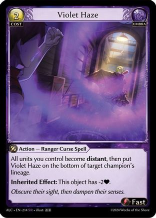 Violet Haze - Alchemical Revolution - Grand Archive TCG