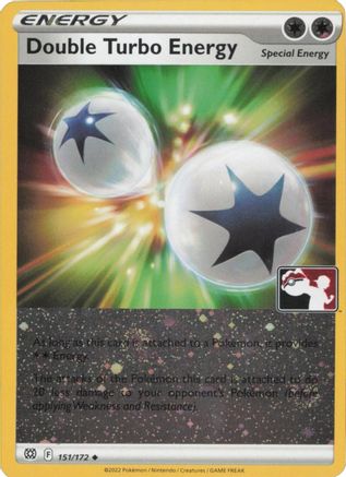 Prize Pack Series Cards Double Turbo Energy (Cosmos Holo) #151