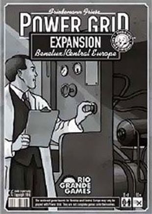 Power Grid Benelux/Central Europe Expansion - Board Game Expansion Maps For Strategy Gamers