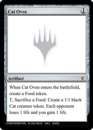 Cat Oven
