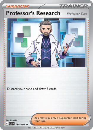 SV: Paldean Fates Professor's Research #088
