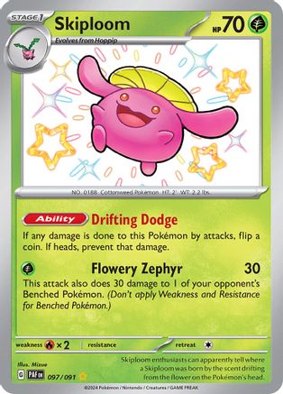 SV: Paldean Fates Skiploom #097