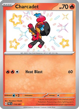 SV: Paldean Fates Charcadet #114
