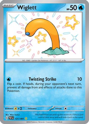SV: Paldean Fates Wiglett #121