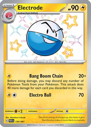 SV: Paldean Fates Electrode #134