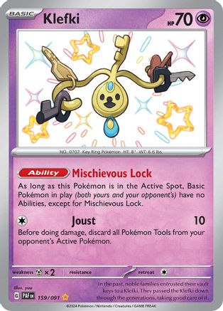 SV: Paldean Fates Klefki #159