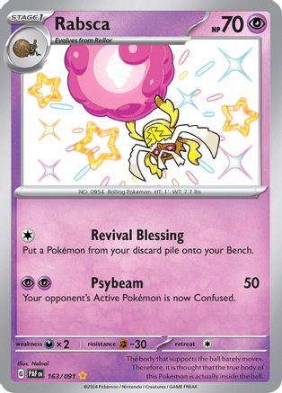 SV: Paldean Fates Rabsca #163