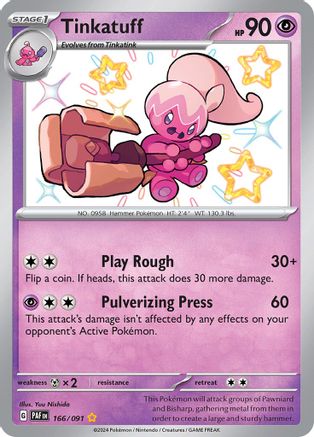 SV: Paldean Fates Tinkatuff #166
