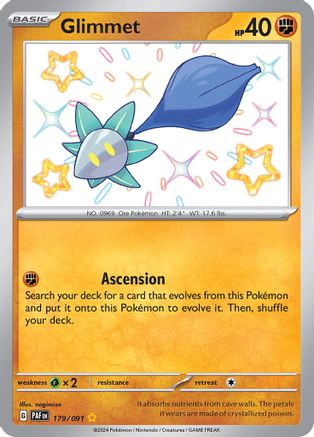 SV: Paldean Fates Glimmet #179