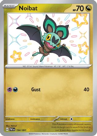 SV: Paldean Fates Noibat #194