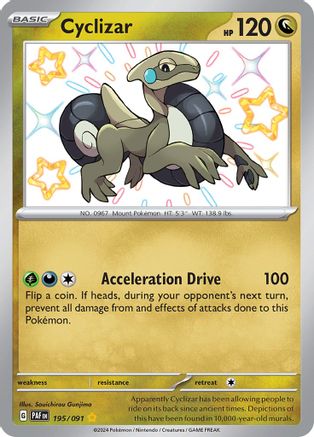 SV: Paldean Fates Cyclizar #195