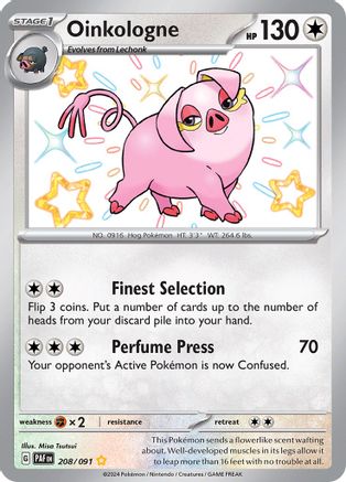 SV: Paldean Fates Oinkologne #208