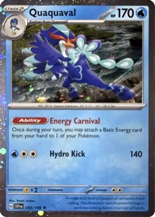 Miscellaneous Cards & Products Quaquaval - 054/198 (Cosmos Holo) #054