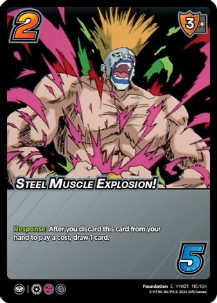 Steel Muscle Explosion! - Yu Yu Hakusho: Dark Tournament - UniVersus