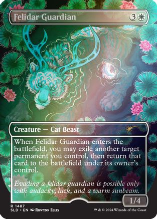 Felidar Guardian (Rainbow Foil) - Secret Lair Drop Series - Magic: The ...