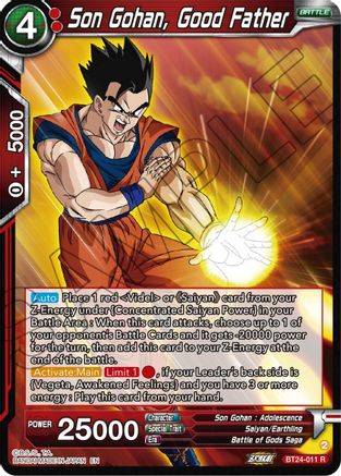 Son Gohan, Good Father - Beyond Generations - Dragon Ball Super: Masters