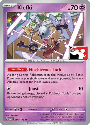Prize Pack Series Cards Klefki #096