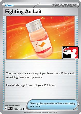 Prize Pack Series Cards Fighting Au Lait #181