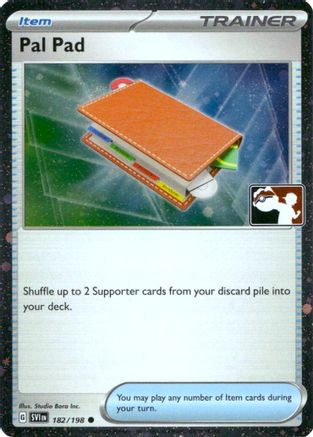 Prize Pack Series Cards Pal Pad #182