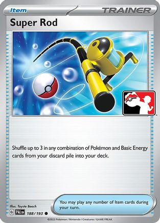 Prize Pack Series Cards Super Rod #188