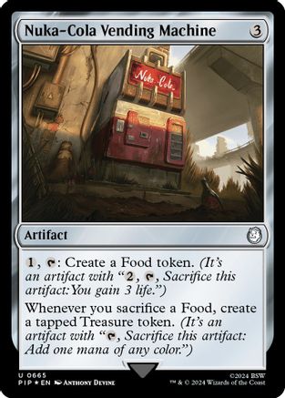 Nuka-Cola Vending Machine (Surge Foil)