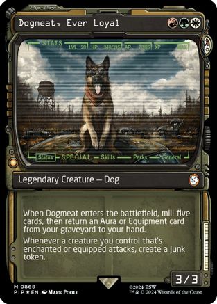 Dogmeat, Ever Loyal (Showcase) (Surge Foil)