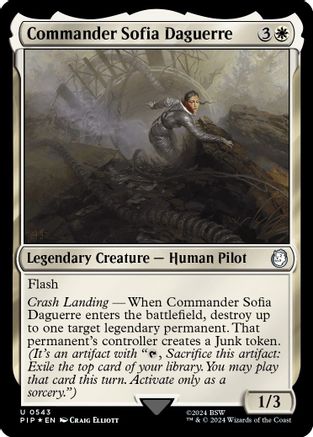 Commander Sofia Daguerre (Surge Foil)