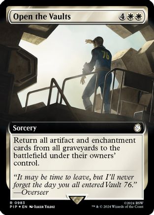 Open the Vaults (Extended Art) (Surge Foil)