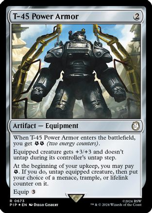 T-45 Power Armor (Surge Foil)