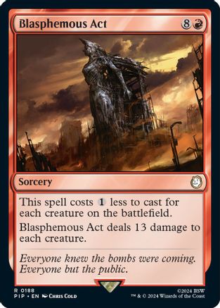 Blasphemous Act