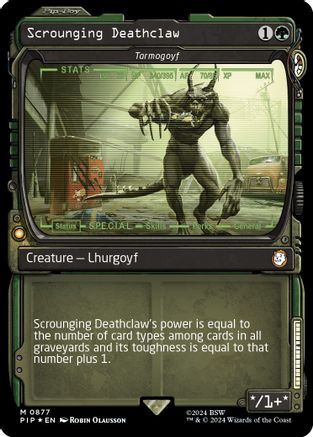 Scrounging Deathclaw - Tarmogoyf (Showcase) (Surge Foil)